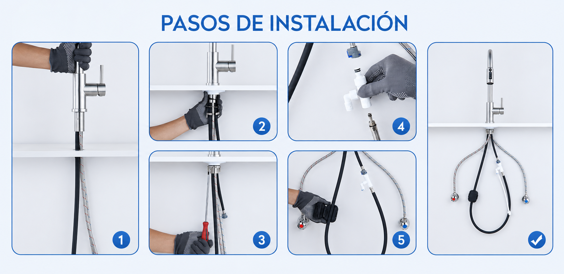 Paso 2 — Instalación del grifo FONTE